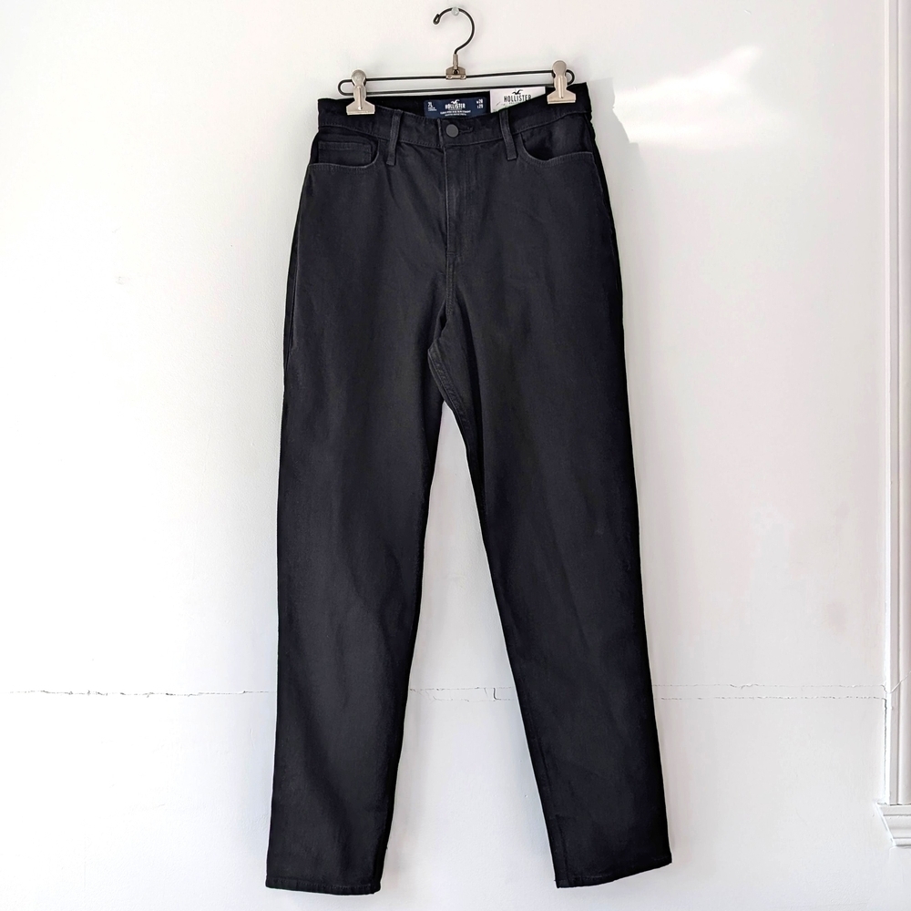 NWT Hollister Women's Curvy High-rise Slim Straight Jeans ~ Size 7L 28x29